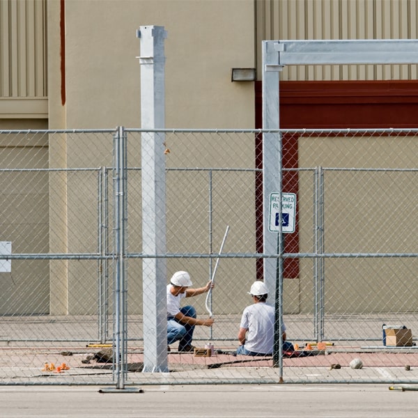 how much time can i lease the temporary fence for my work site or event in Mount Hope